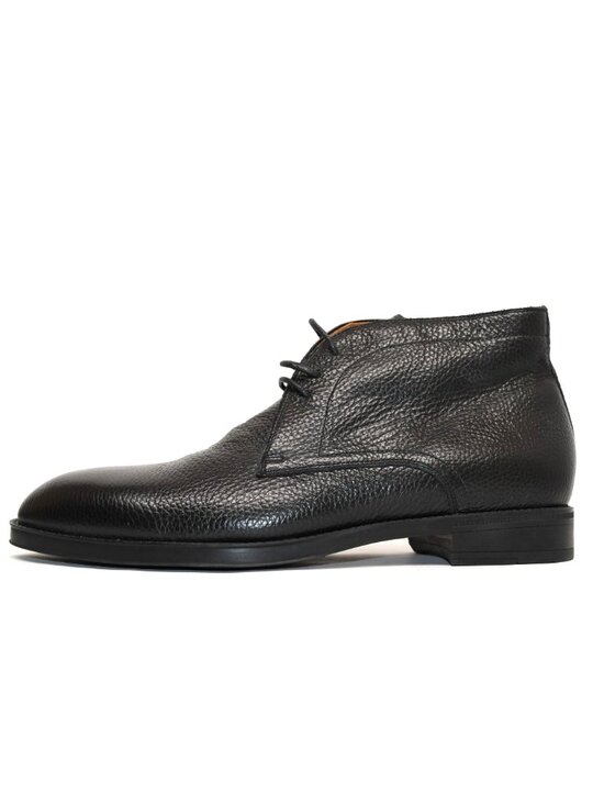 New! Magnanni Men\'s Pebbled Leather Chukka Boot Sz 44.5 EU 11.5 US 26221 DD213A main image 3